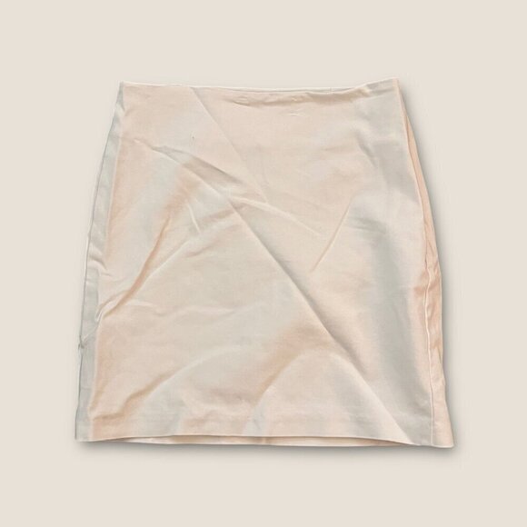 Y2K Poleci Mini Pencil Skirt White 0 - Picture 6 of 6